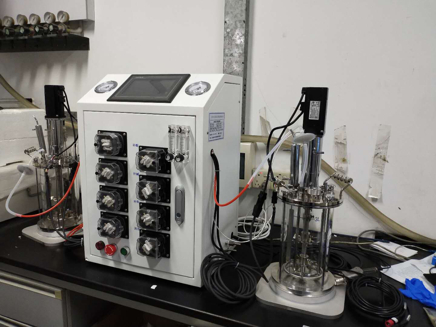 双联小型实验室发酵系统